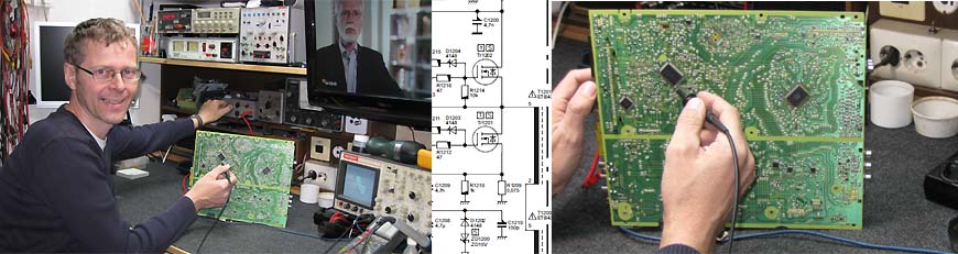 Reparatur und Verkauf TV-Video-HiFi